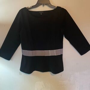 Elegant Black Women's Top